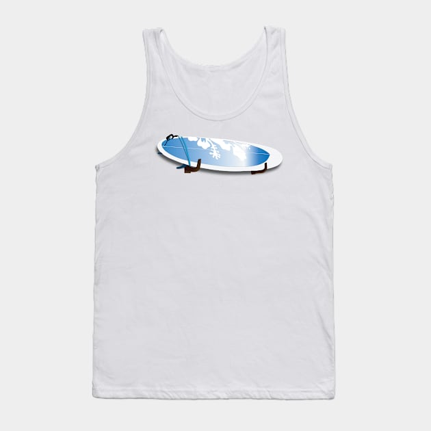 Surfboard Tank Top by riomarcos